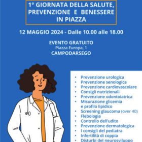 Prima giornata della salute, prevenzione e benessere in piazza