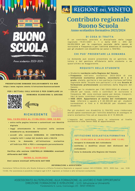 Buono scuola 2024 - Campodarsego