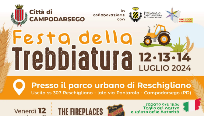 Festa della trebbiatura luglio 2024