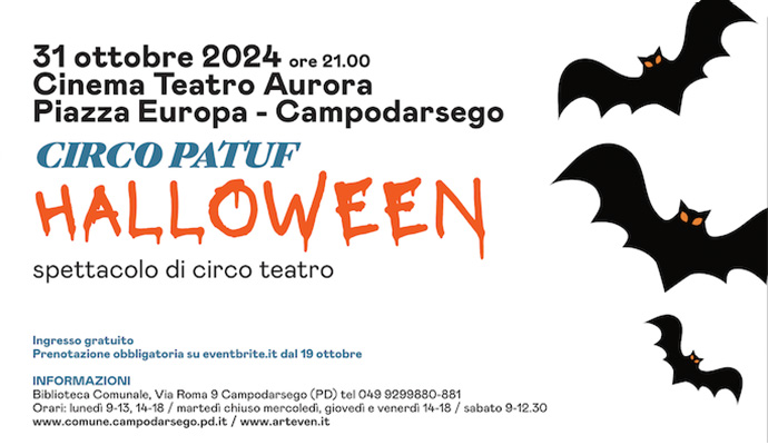 Spettacolo teatro halloween